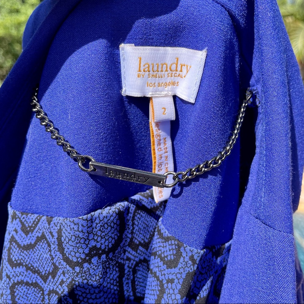 NWOT! Laundry Blue Jacket - Picture 7 of 9